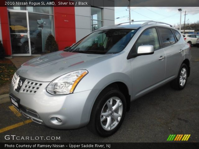 2010 Nissan Rogue SL AWD in Silver Ice