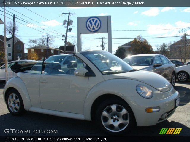 2003 Volkswagen New Beetle GLX 1.8T Convertible in Harvest Moon Beige
