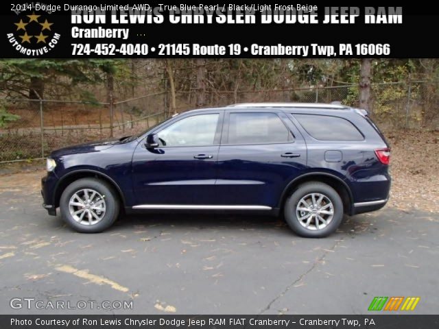 2014 Dodge Durango Limited AWD in True Blue Pearl