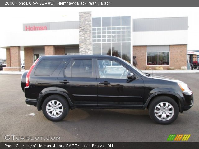 2006 Honda CR-V SE 4WD in Nighthawk Black Pearl