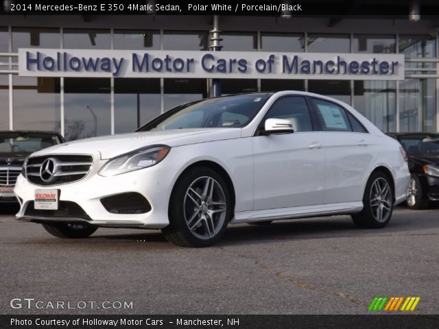 2014 Mercedes-Benz E 350 4Matic Sedan in Polar White