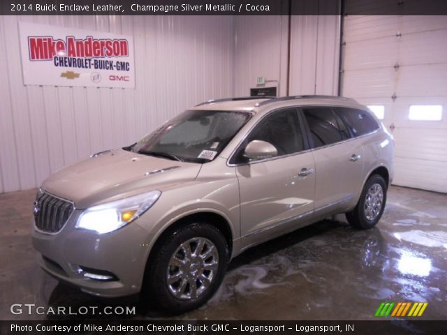 2014 Buick Enclave Leather in Champagne Silver Metallic