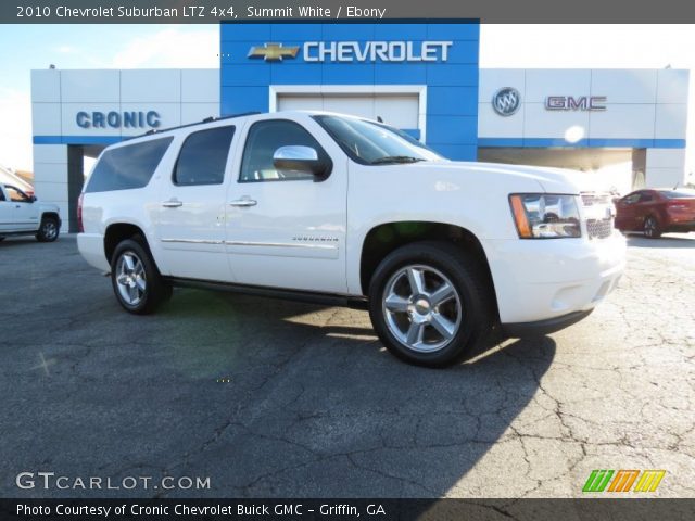 2010 Chevrolet Suburban LTZ 4x4 in Summit White