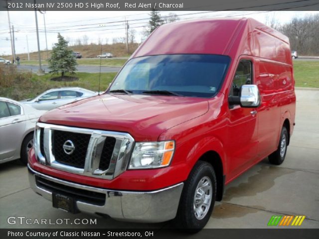 2012 Nissan NV 2500 HD S High Roof in Red Alert