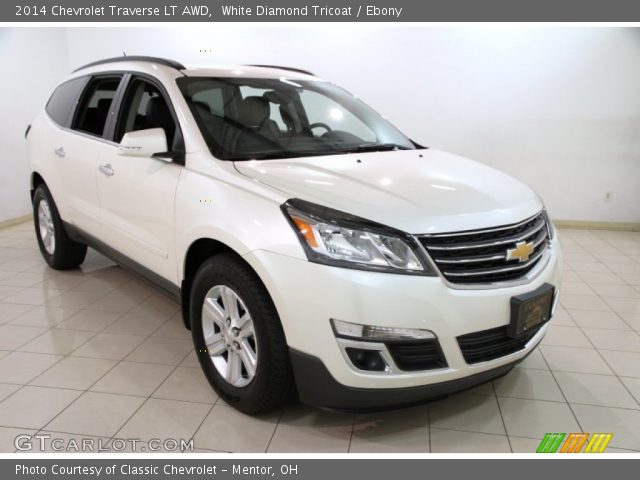2014 Chevrolet Traverse LT AWD in White Diamond Tricoat