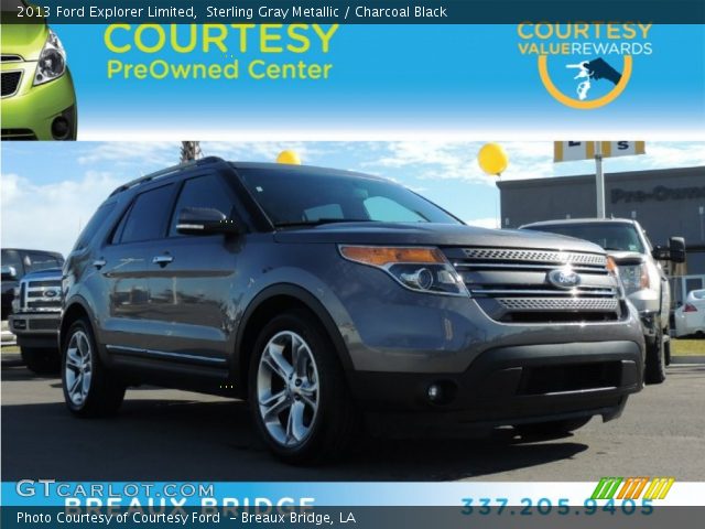 2013 Ford Explorer Limited in Sterling Gray Metallic