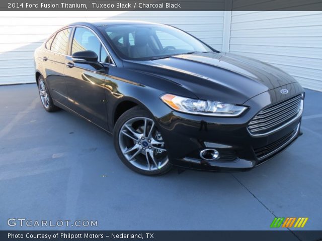 2014 Ford Fusion Titanium in Tuxedo Black