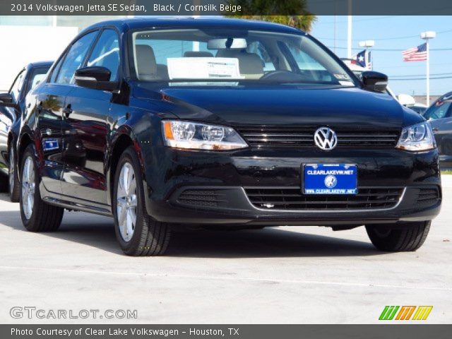 2014 Volkswagen Jetta SE Sedan in Black