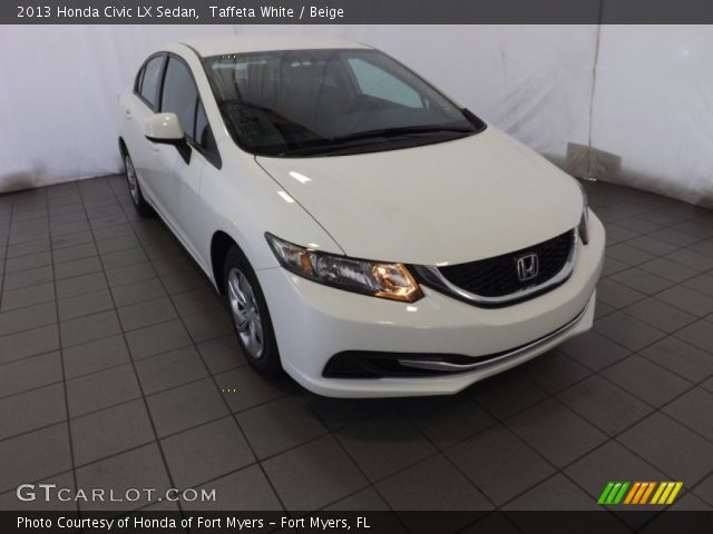2013 Honda Civic LX Sedan in Taffeta White