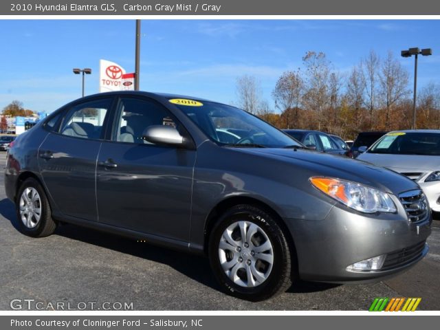 2010 Hyundai Elantra GLS in Carbon Gray Mist