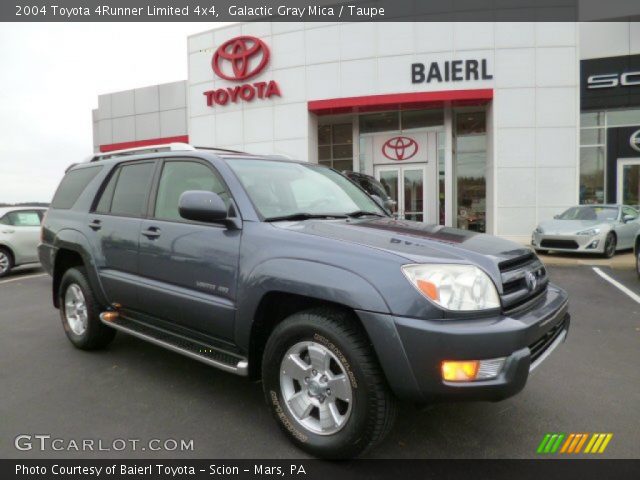 2004 Toyota 4Runner Limited 4x4 in Galactic Gray Mica