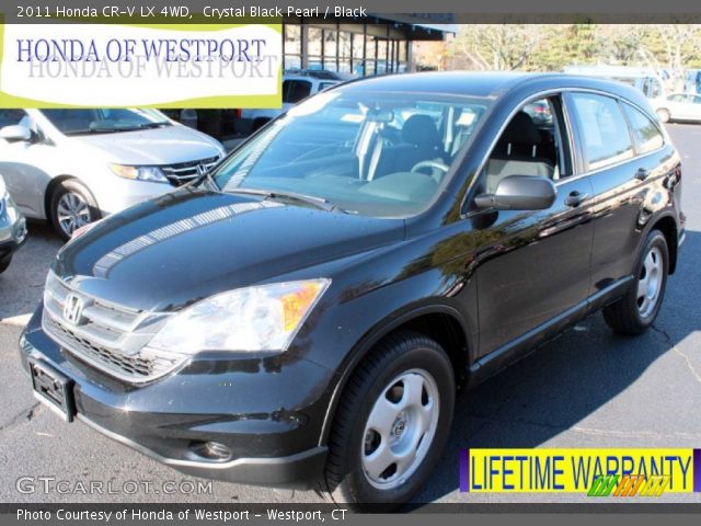 2011 Honda CR-V LX 4WD in Crystal Black Pearl