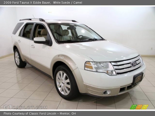 2009 Ford Taurus X Eddie Bauer in White Suede