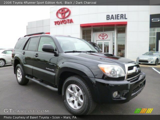 2006 Toyota 4Runner Sport Edition 4x4 in Black