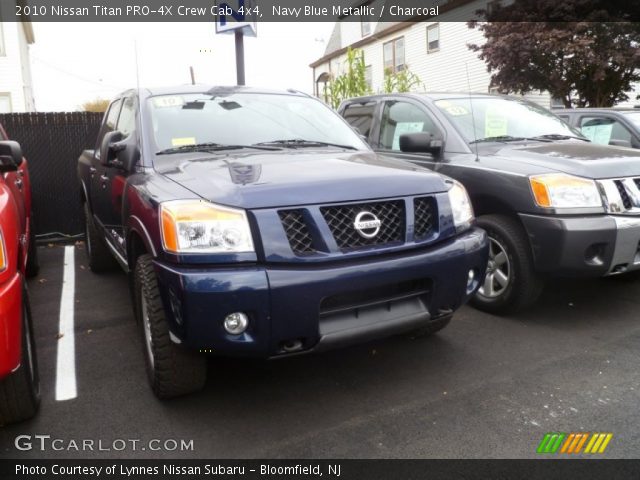 2010 Nissan Titan PRO-4X Crew Cab 4x4 in Navy Blue Metallic