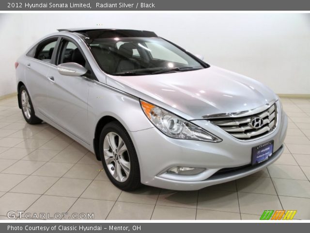 2012 Hyundai Sonata Limited in Radiant Silver