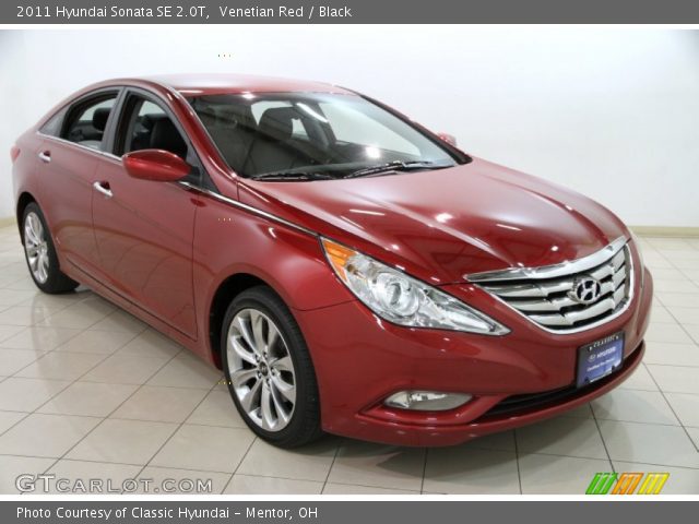 2011 Hyundai Sonata SE 2.0T in Venetian Red