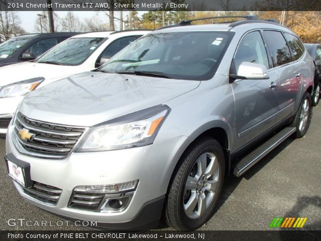 2014 Chevrolet Traverse LTZ AWD in Silver Ice Metallic