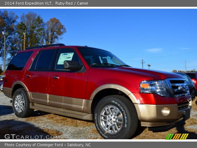 2014 Ford Expedition XLT in Ruby Red