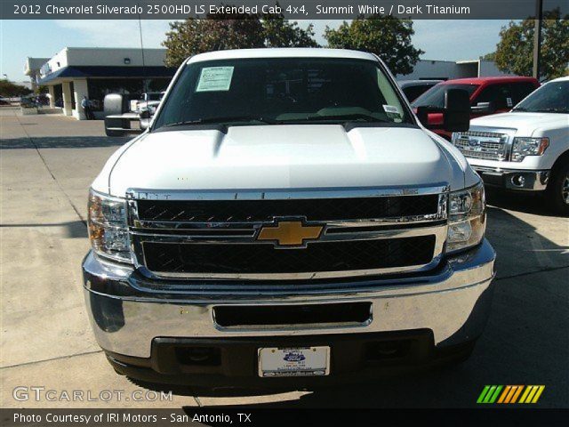 2012 Chevrolet Silverado 2500HD LS Extended Cab 4x4 in Summit White