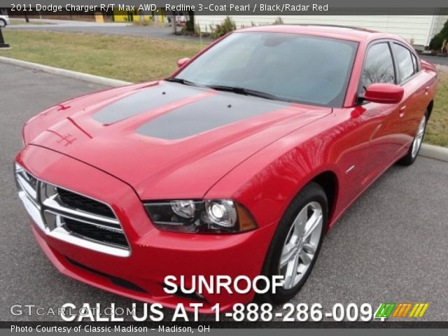 2011 Dodge Charger R/T Max AWD in Redline 3-Coat Pearl