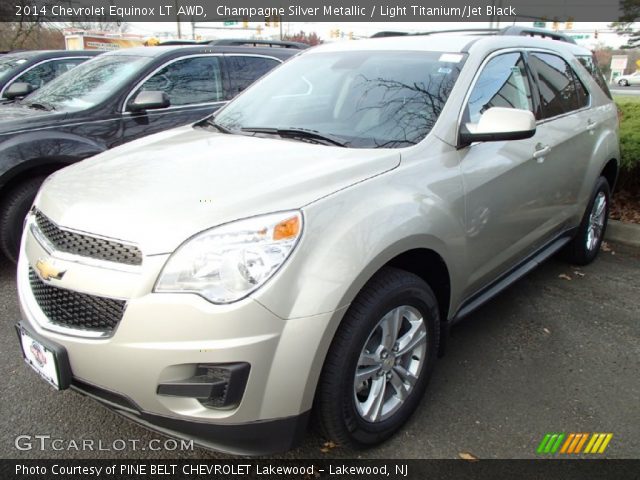 2014 Chevrolet Equinox LT AWD in Champagne Silver Metallic