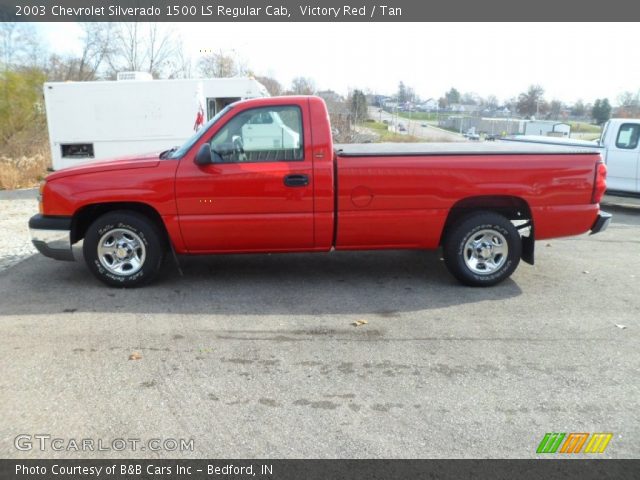 2003 Chevrolet Silverado 1500 LS Regular Cab in Victory Red