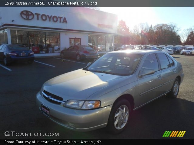 1999 Nissan Altima SE in Champagne Metallic
