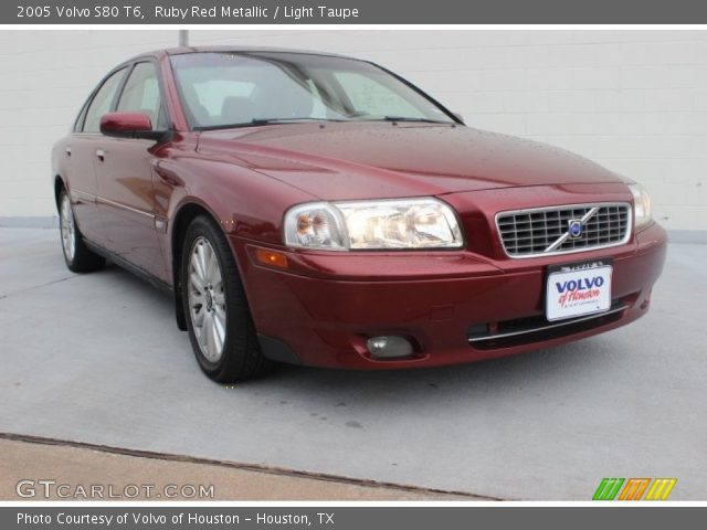 2005 Volvo S80 T6 in Ruby Red Metallic