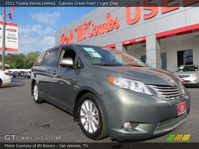 2011 Toyota Sienna Limited in Cypress Green Pearl