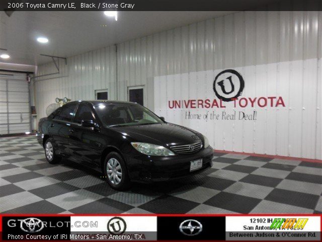 2006 Toyota Camry LE in Black