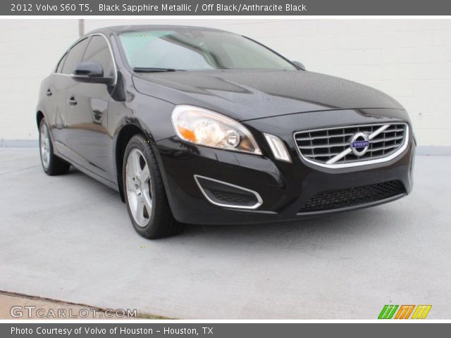 2012 Volvo S60 T5 in Black Sapphire Metallic