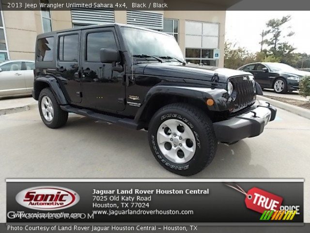 2013 Jeep Wrangler Unlimited Sahara 4x4 in Black