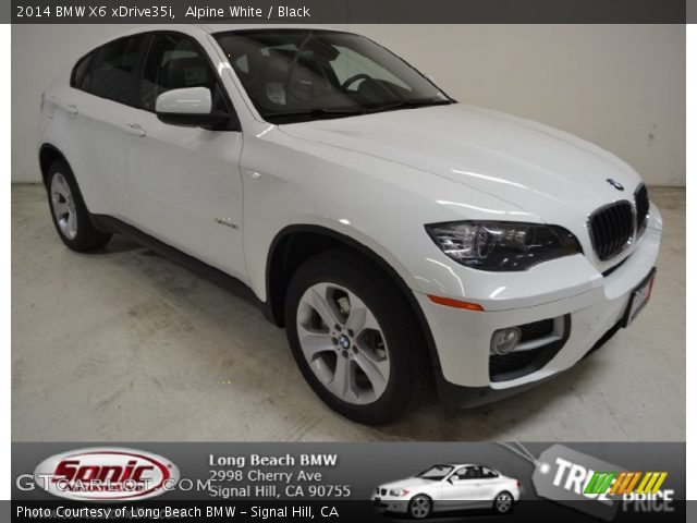 2014 BMW X6 xDrive35i in Alpine White