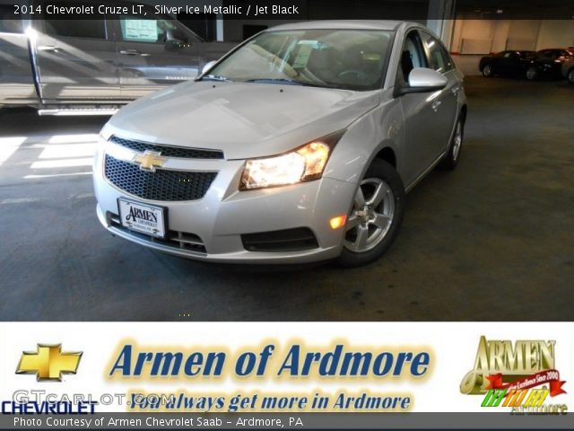2014 Chevrolet Cruze LT in Silver Ice Metallic