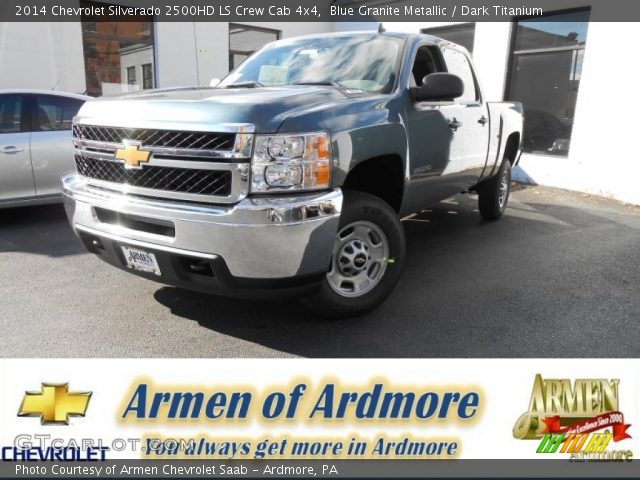 2014 Chevrolet Silverado 2500HD LS Crew Cab 4x4 in Blue Granite Metallic