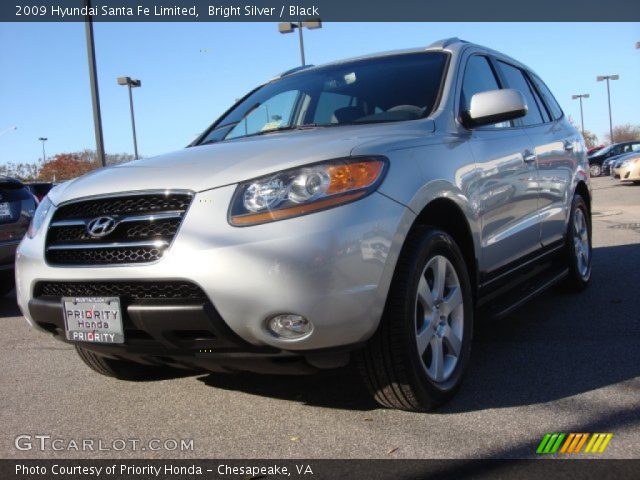 2009 Hyundai Santa Fe Limited in Bright Silver