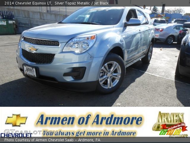 2014 Chevrolet Equinox LT in Silver Topaz Metallic