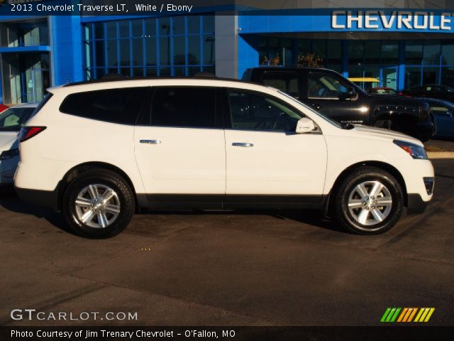 2013 Chevrolet Traverse LT in White