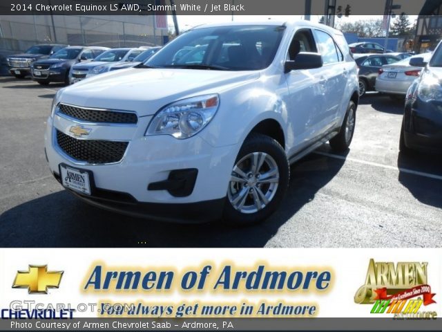2014 Chevrolet Equinox LS AWD in Summit White