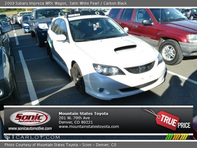 2009 Subaru Impreza WRX Wagon in Satin White Pearl