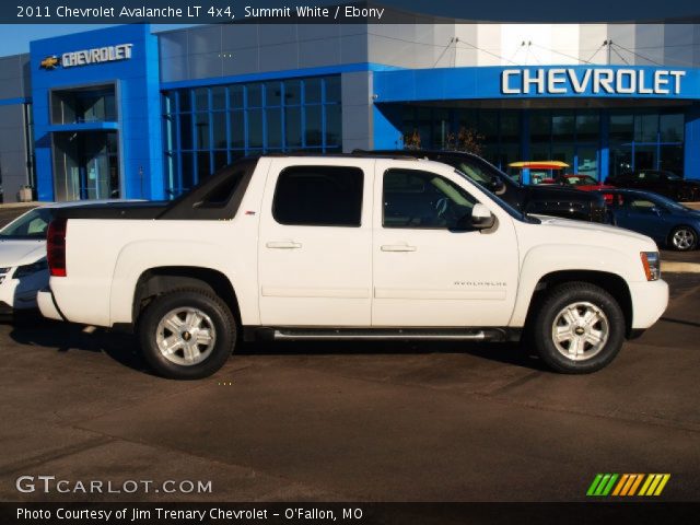 2011 Chevrolet Avalanche LT 4x4 in Summit White