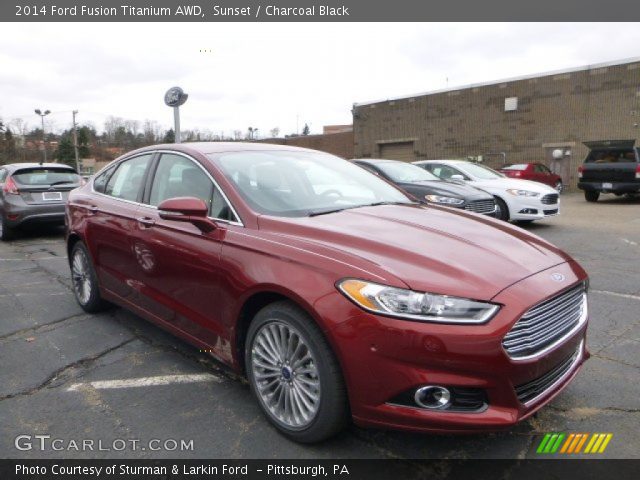 2014 Ford Fusion Titanium AWD in Sunset