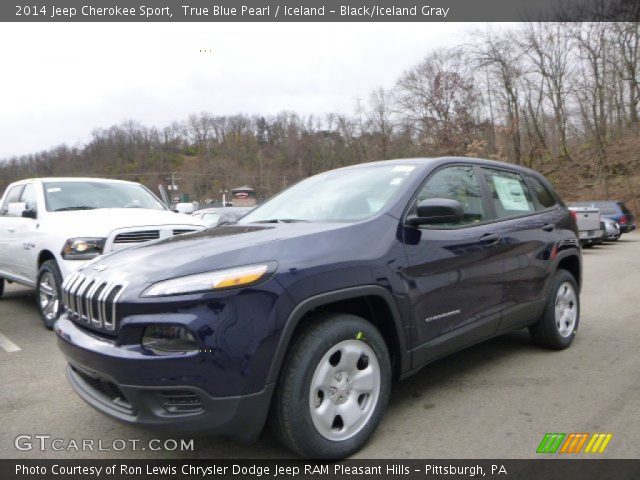 2014 Jeep Cherokee Sport in True Blue Pearl