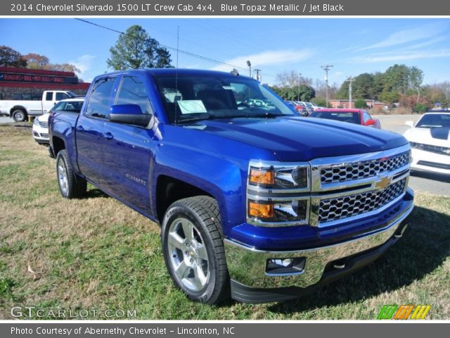 2014 Chevrolet Silverado 1500 LT Crew Cab 4x4 in Blue Topaz Metallic