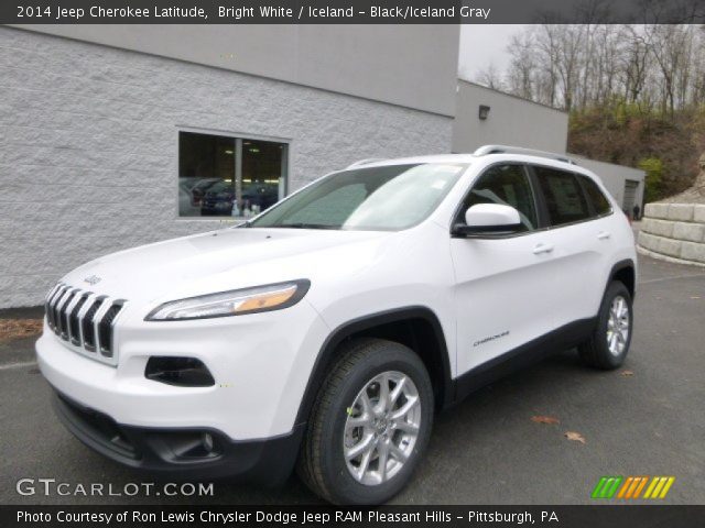 2014 Jeep Cherokee Latitude in Bright White