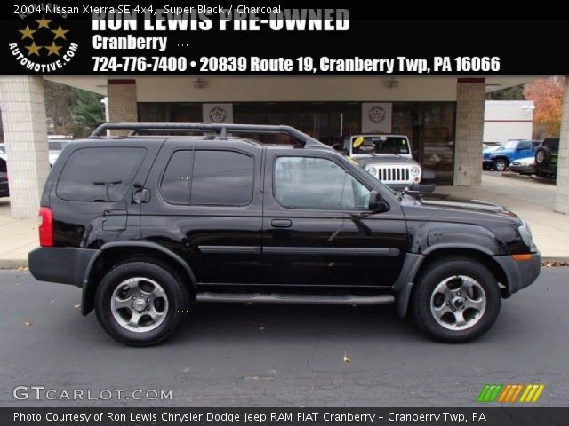 2004 Nissan Xterra SE 4x4 in Super Black