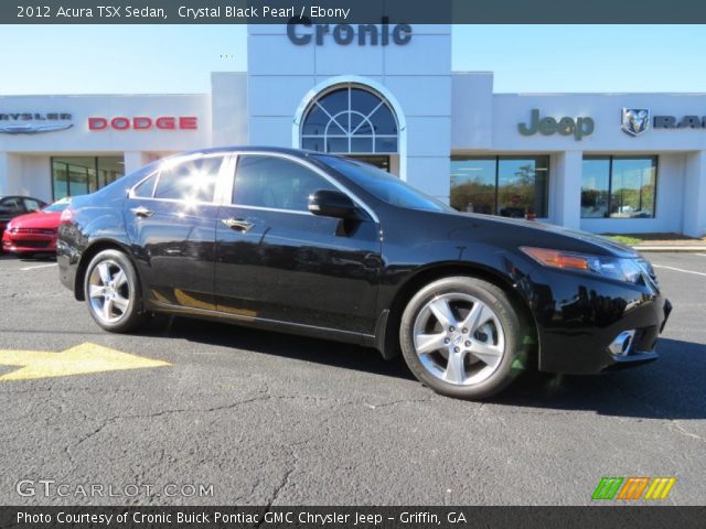 2012 Acura TSX Sedan in Crystal Black Pearl