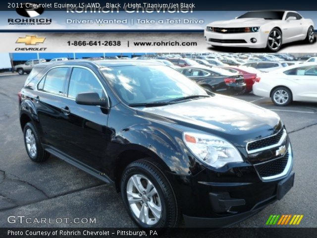 2011 Chevrolet Equinox LS AWD in Black