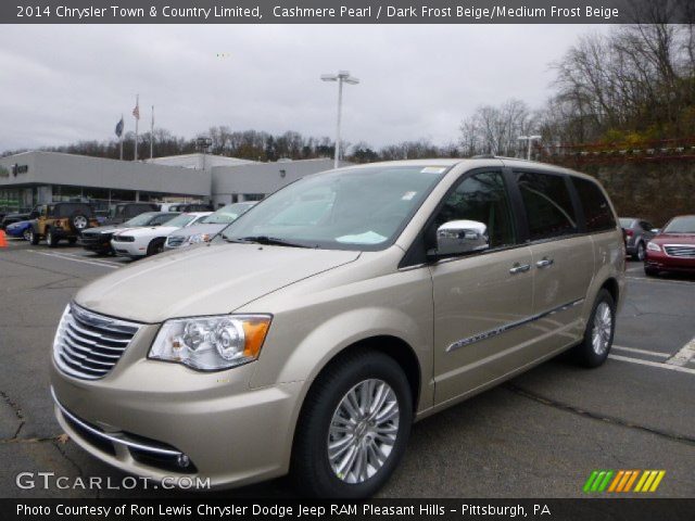 2014 Chrysler Town & Country Limited in Cashmere Pearl